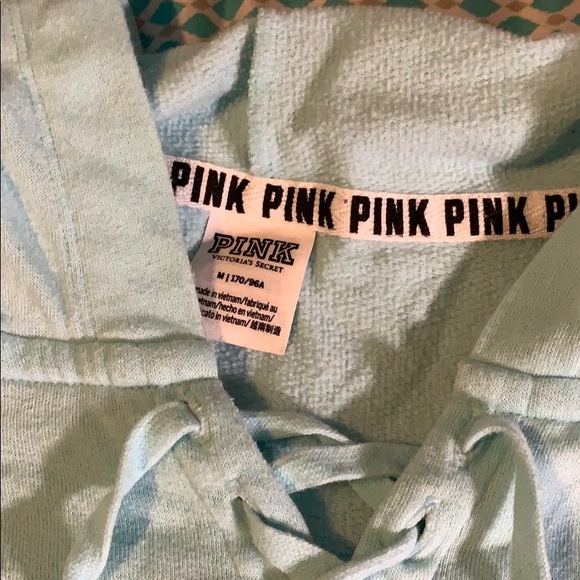 light blue PINK hoodie - Picture 4 of 7